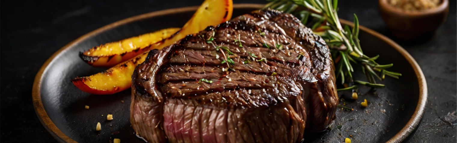 Стейк с душистым маслом